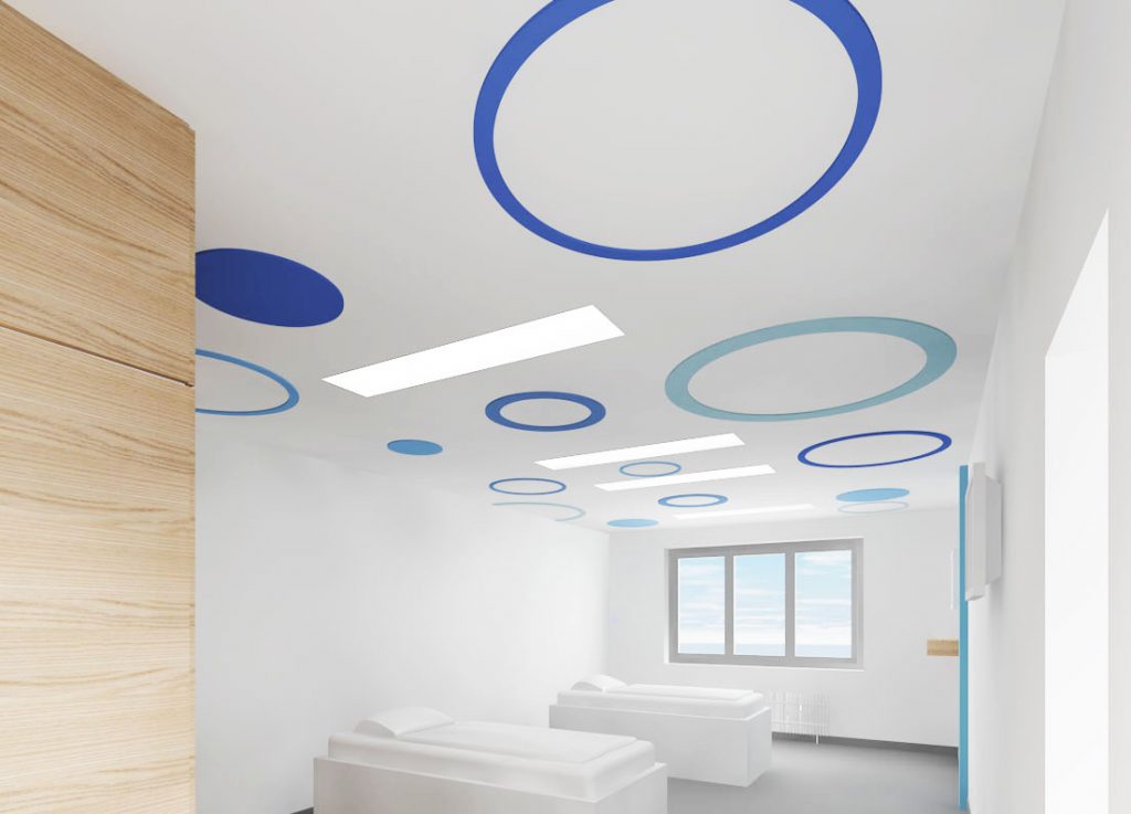 Bethel Krankenhaus Berlin Innenarchitektur Decke